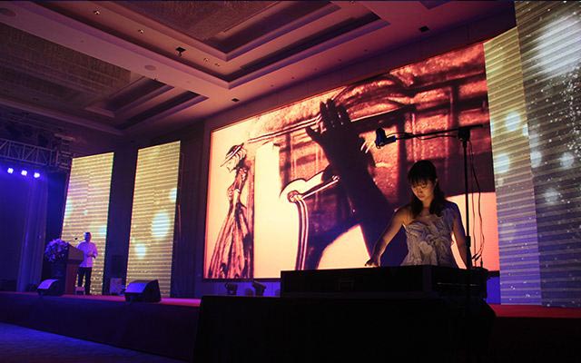 沙畫表演